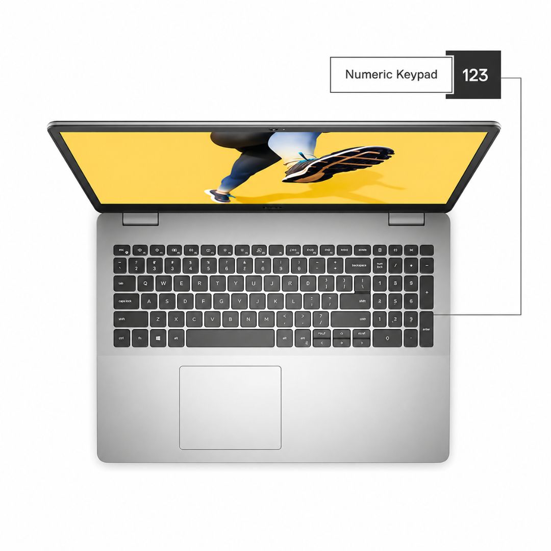 Dell Inspiron 3501 Refurbished Laptop | Intel Core i5 11th Gen | 8GB RAM | 256GB M.2 SSD + 1TB HDD | Nvidia 2GB Graphics | 15.6" FHD | Silver