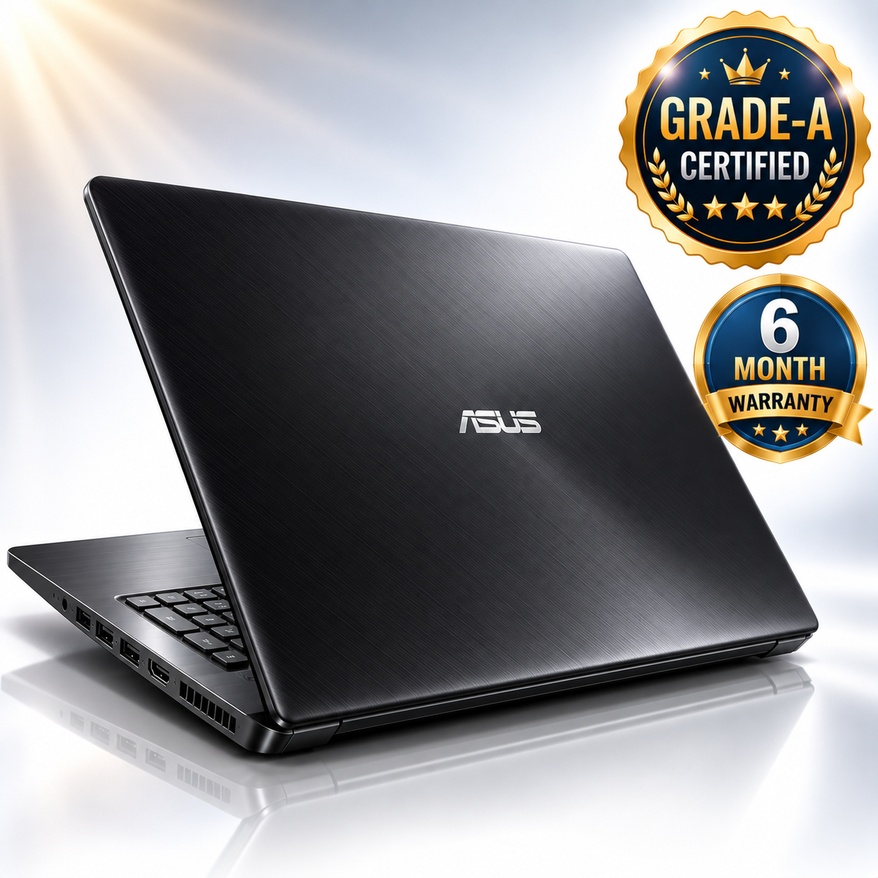 Asus X540Y – AMD E-1, 4GB RAM, 256GB SSD + 500GB