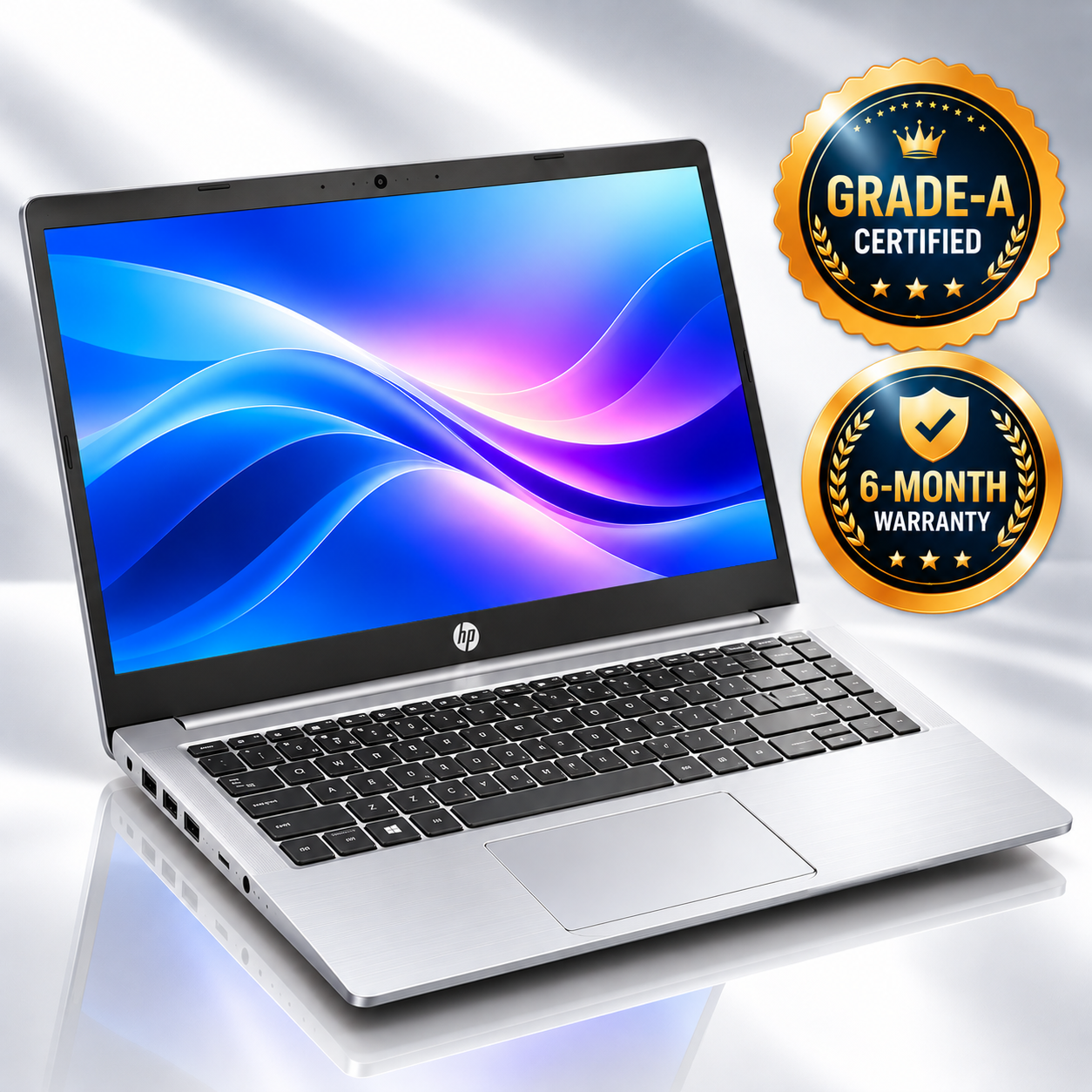 HP 14s-DQ – Intel Core i5, 8GB RAM, 512GB SSD