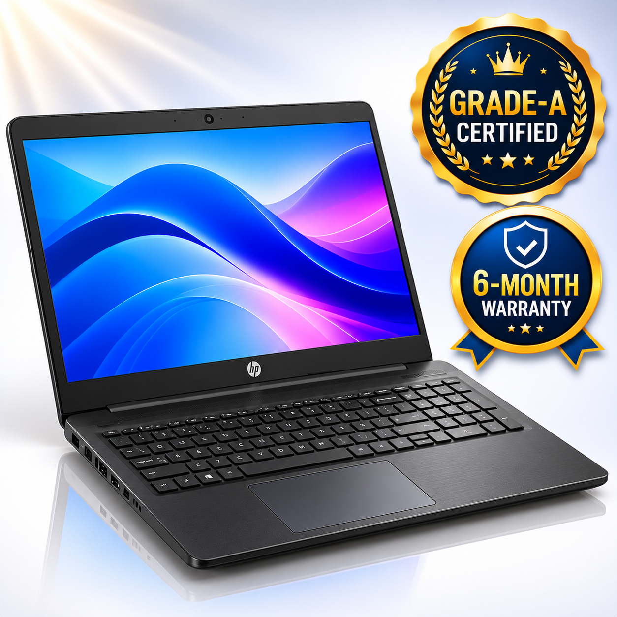 HP G6 – AMD A-6, 4GB RAM, 128GB SSD + 320GB